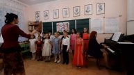 Китиашвили. Полухин. Воробей и черешня. Младший хор "Веселые ребята"