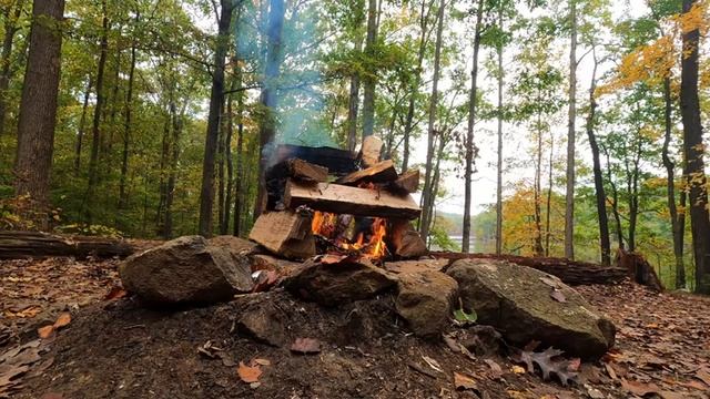 10 минут звуков костра, горящего камина и треска огня #6