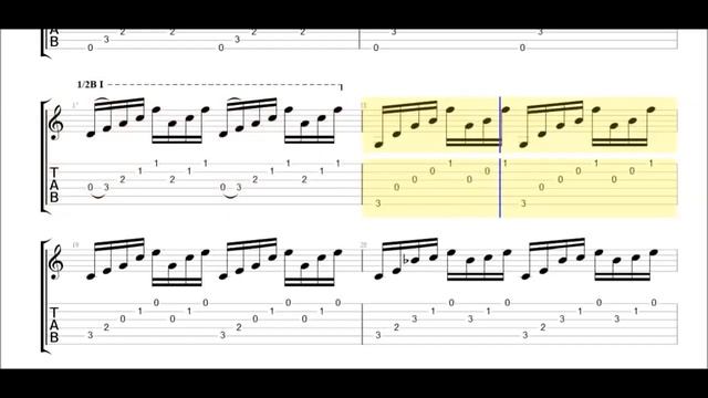 Classical Guitar - J. S. Bach - Prelude No.1 in C Major BWV 846 from the Well Tempered Clavier