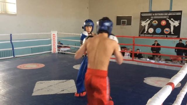 Эльдар Курбанов первенство Дагестана 2 бой