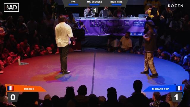 MISSILE vs RICHARD POP - Battle BAD 2023 - POPPING Top 16