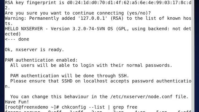 freenx server setup and opennx client setup on CentOS 6.4