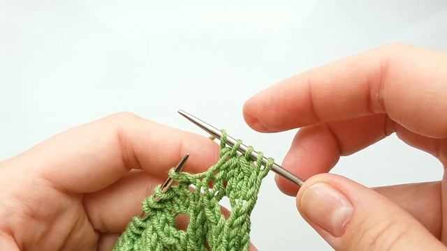 Узор Ажурные соты спицами /  Лайфхак для быстрого вязания узора / Openwork knit pattern