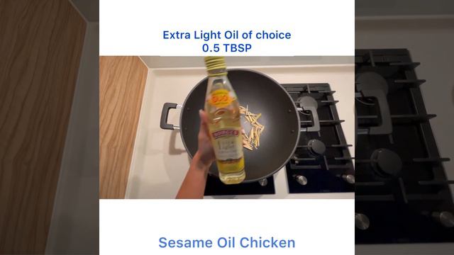 High Protein Easy & Delicious Meals | Sesame Oil Chicken
