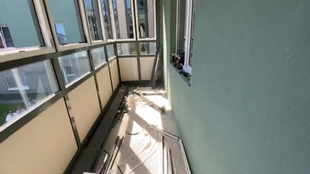 Жк зелёный квартал  утепление Балкона под тёплую комнату