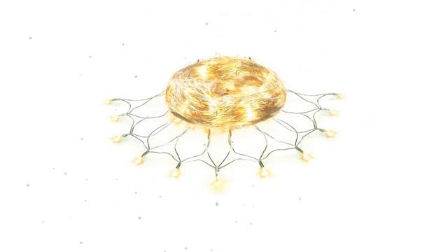 Электрогирлянда Сеть 176 теплых LED ламп, 2*1,5 м (Vegas) обзор 55074