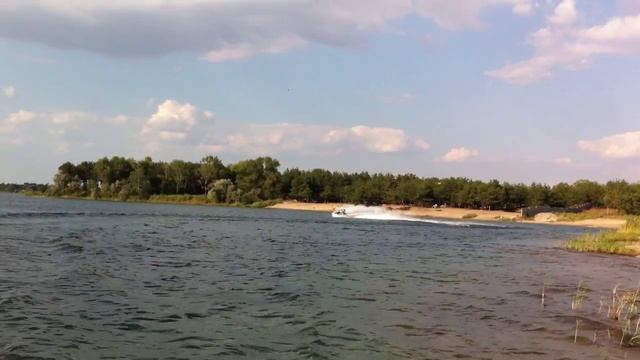 гидроцикл, голубые озера, днепродзержинск