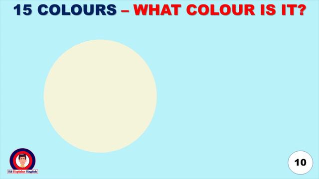 15 Colours in English | With Spelling and Audio