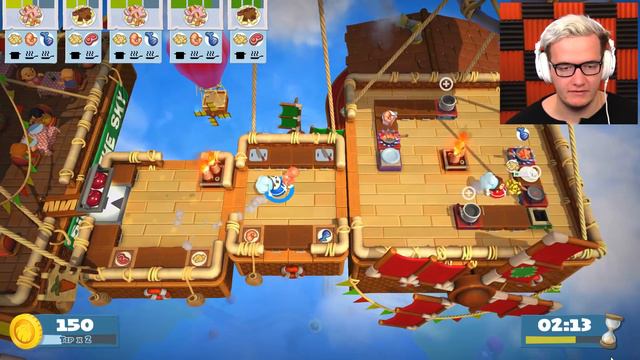 BURNING THE PLACE DOWN!! - Overcooked 2 Gameplay