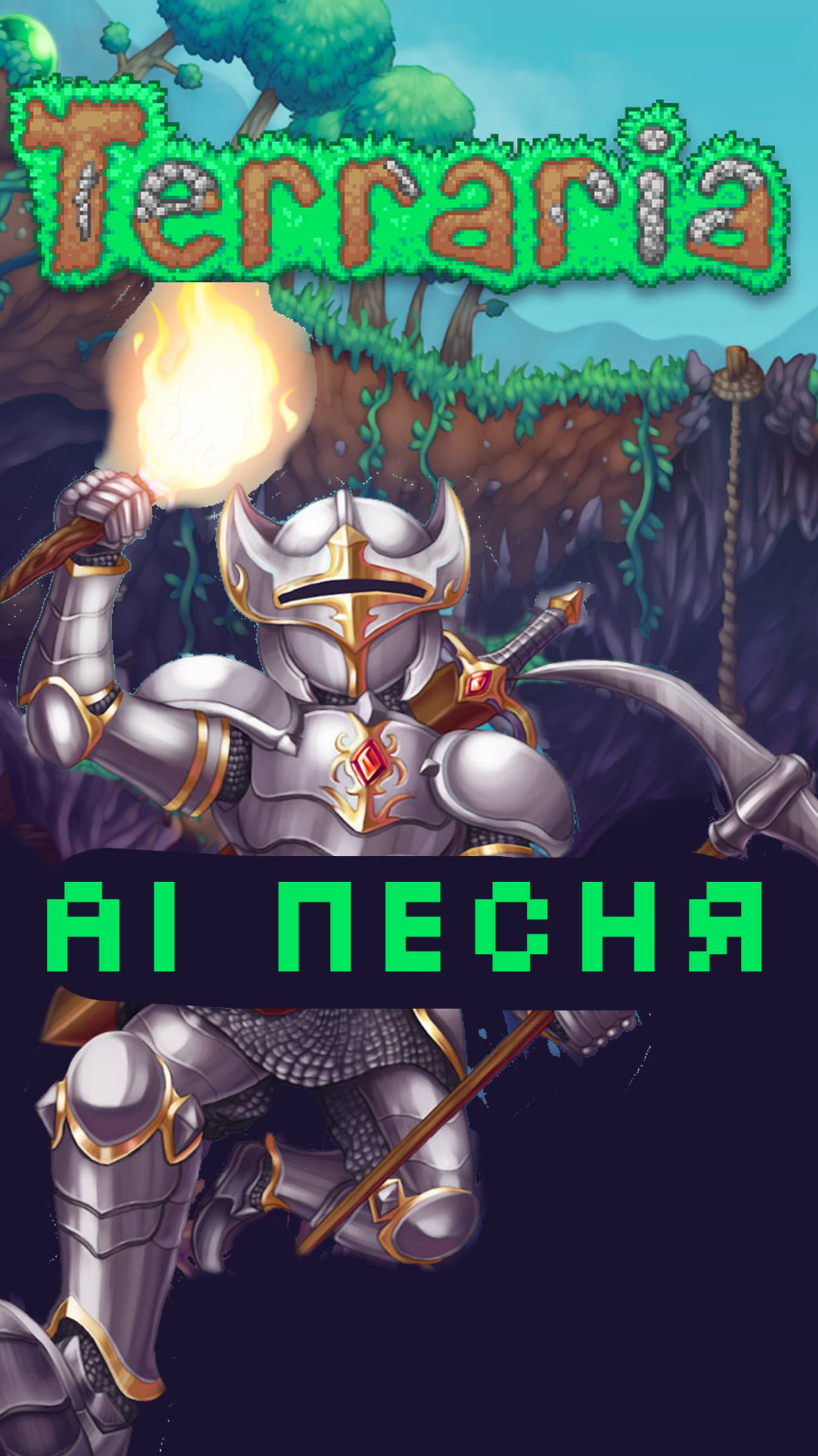 AI песня Terraria #ai #steam #aiпесня #террария #terraria