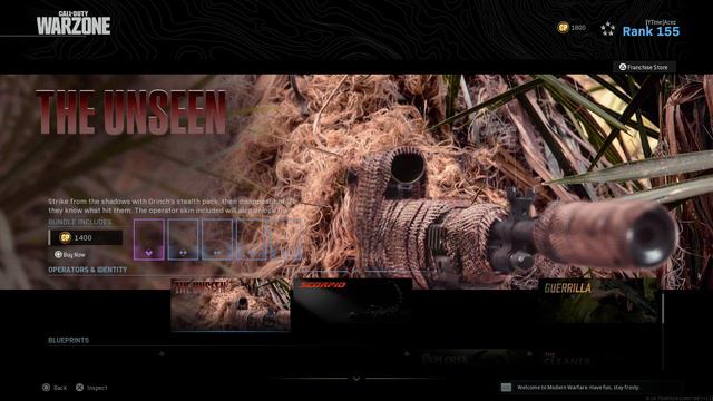 Modern Warfare - Franchise Store NEW Daily Items! May 11th Blueprints & Featured Items!