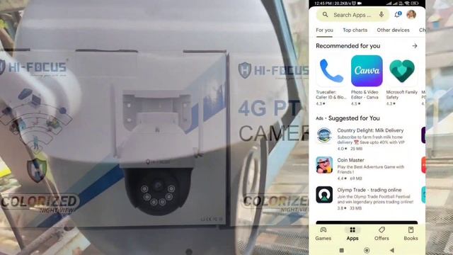 Hi Focus 4G SIM Camera - CC Cameras Vijayawada | CCTV Cameras Vijayawada | Smart Planet | Telugu