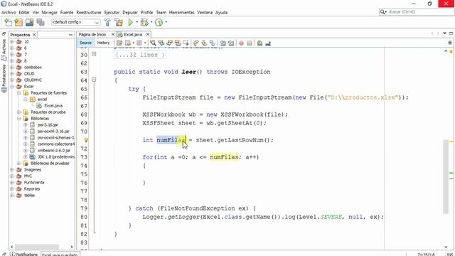 10. Crear, Leer y Modificar Excel en Java y MySQL