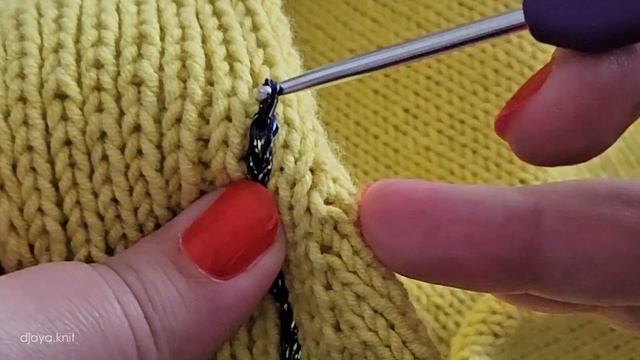 Декоративные полосы крючком. Мастер-класс