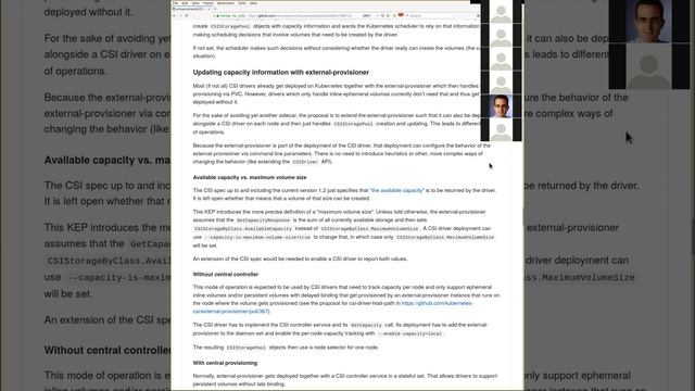 Kubernetes SIG Storage - Storage Pool Design Review Meeting 04162020