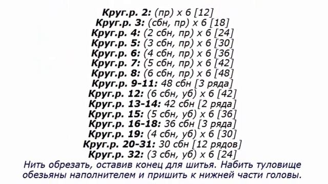 Вязаный орангутанг Орвел от Джени Холмс