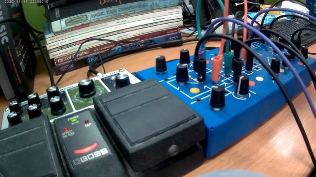 "Nootka Sound." Lorre-mill Double Knot mk III into Roland RE-20 Space Echo.