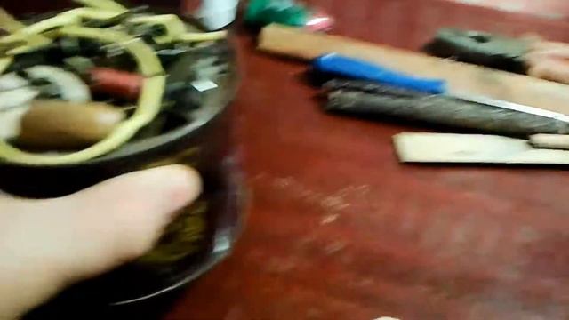 как сделать нож air borel из дерева