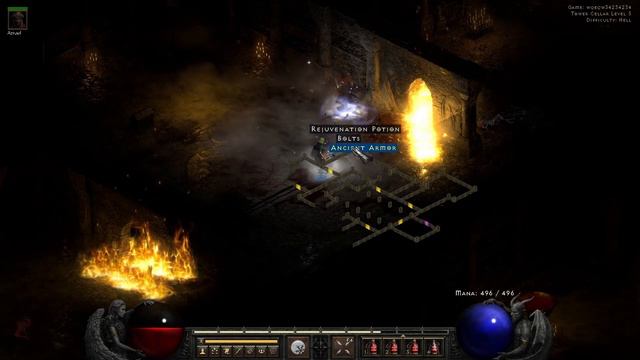Diablo 2 Resurrected (D2R) : Mal Rune Drop