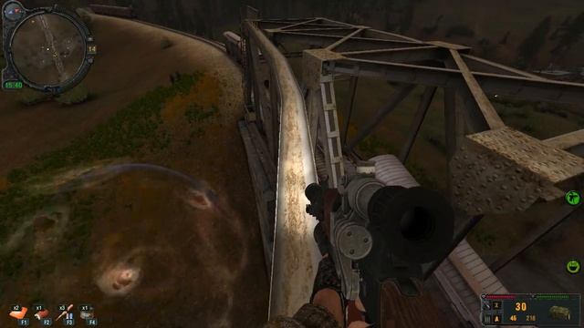 S.T.A.L.K.E.R. ЗОЛОТОЙ ОБОЗ-2 #11 ещё один кпк и бой с псевдо гигантом