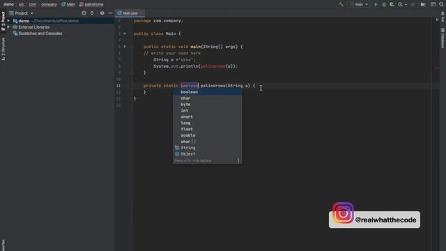 Palindrome String | Using loop and StringBuffer | Mastering Algorithms-Part2 | Code Explained(Java)