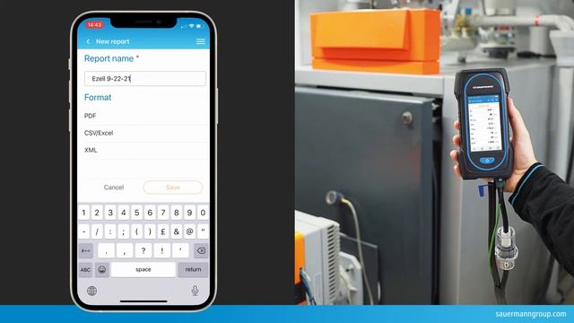 Tutorial: How to create a custom report in the Sauermann Combustion app database