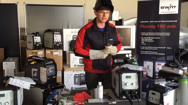 ewm Picomig 180 Puls MIG MAG Inverter 3 in 1 Schweißgerät