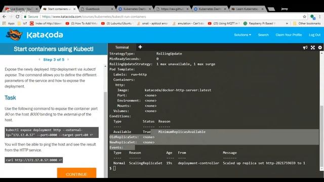 KataCoda - Kubernetes Scenario No:4