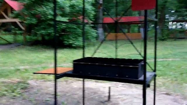 Беседки с мангалом в центре Нижнего Новгорода.