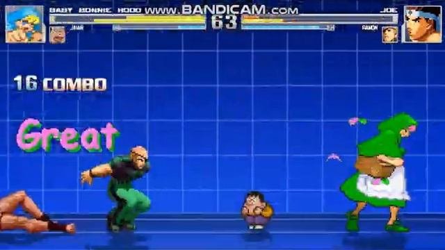 MUGEN: BB.HoodJaian vs Joe HigashiRamon