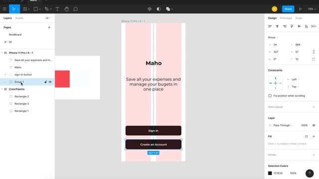 Design Mobile App with Figma - Speed Art Tutorial
