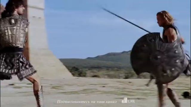Как Ахиллес сражался против Гектора/Фрагмент из фильма Троя 2004/Troy 2004