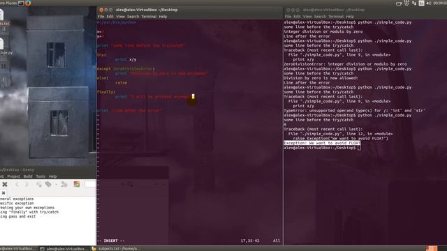 Python try catch exception advanced level example | Learn python tips | Python tutorials