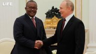 Путин проводит переговоры с президентом Гвинея-Бисау