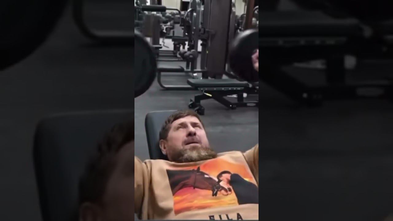 Тренировка Рамзана Кадырова