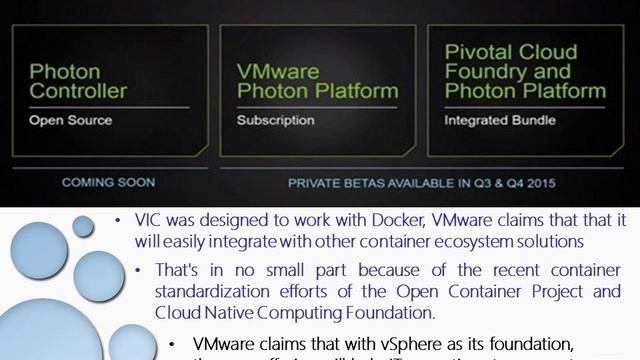 VMware goes container crazy with vSphere integrated containers