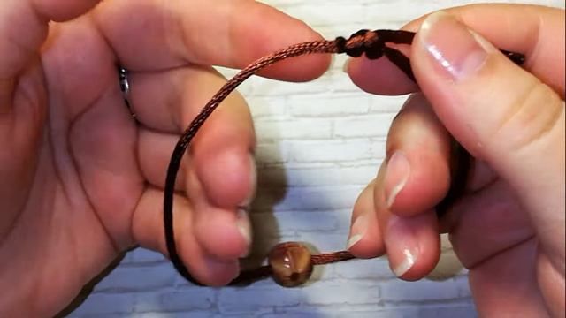 Скользящий узел на браслете за 5 минут| Sliding knot on the bracelet