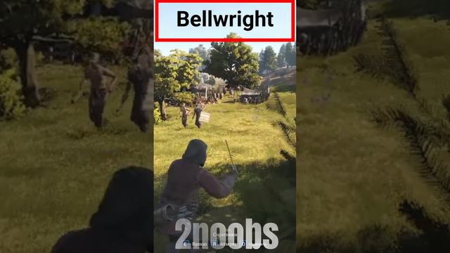 Bellwright - атака на бандитов