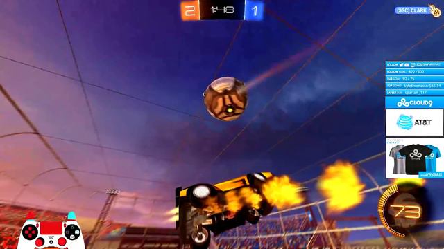 ROCKET LEAGUE STREAMSANITY 13 ! BEST GOALS - JSTN SQUISHY JHZER JWOLS RLCS WEEK 1
