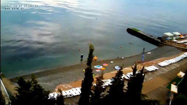 Веб камера  Крым  эллинг дельфин   Семидворье  Алушта