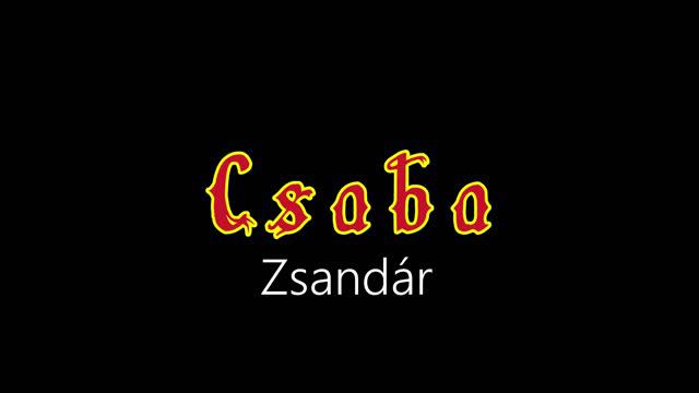 Csaba ¦ Zsandár (hivatalos audió)