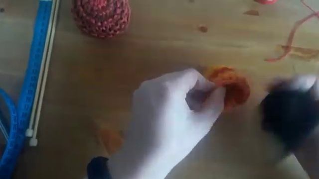 вязанный мяч. Часть 5
