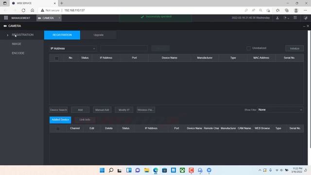 How to add EZVIZ camera to Dahua NVR or XVR