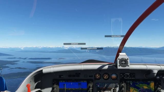 LIVE | MSFS |  MULTIPLAYER FLY-IN | FLOAT PLANES | FLY ALASKA | SIM UPDATE 8 | T.1600M and Honeycom