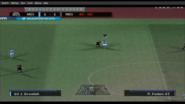 FIFA 24 PS2 - MAN CITY VS MAN CITY