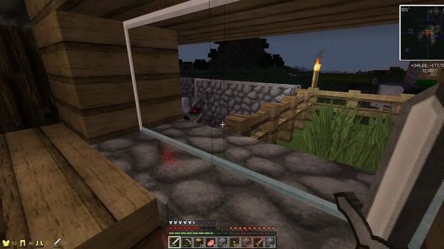 MINECRAFT ОБОРОТЕНЬ В ДЕРЕВНЕ ВЫЖИВАНИЕ С МОДАМИ / Minecraft мод Helpful Villagers [Werewolf] #3