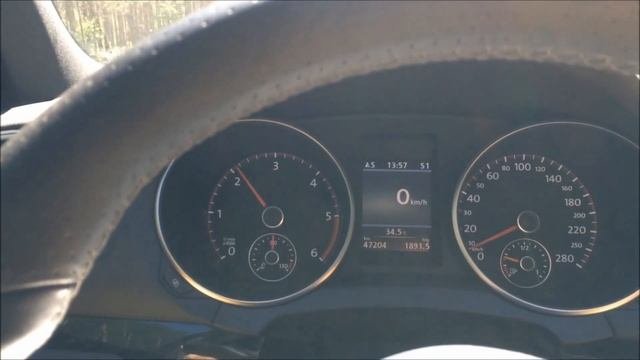 VW Golf VI GTD DSG 170 HP Acceleration