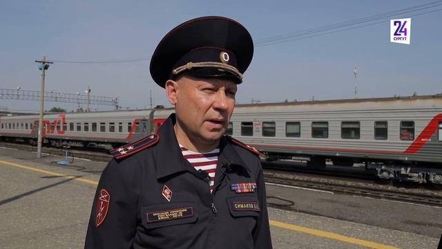 В Сургуте встретили бойцов работавших на Донбассе