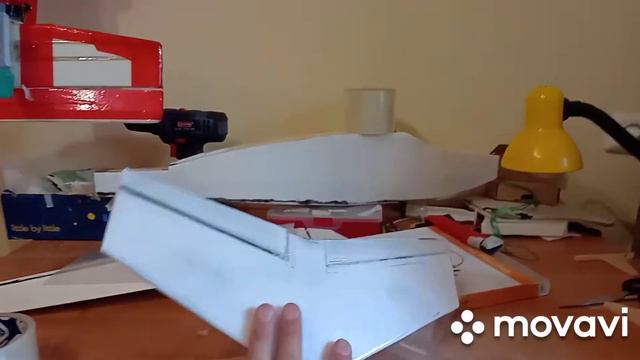 #Самолёт из пенопласта от #Альнадо