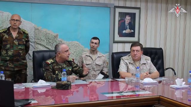 Российские и сирийские военные провели учение по защите базы «Тартус»